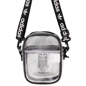 adidas clear shoulder bag